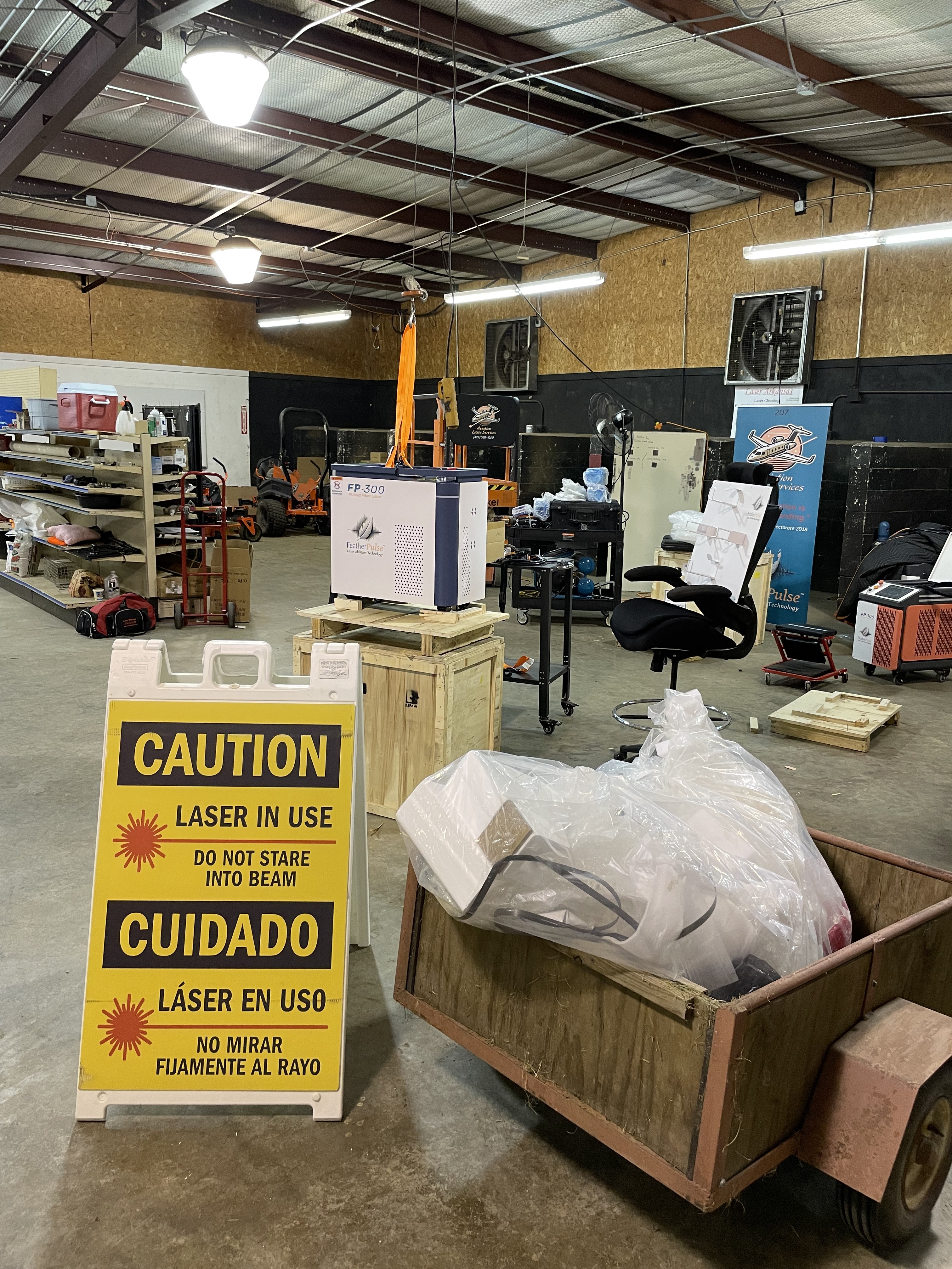 Building the FP-300 — final assembly