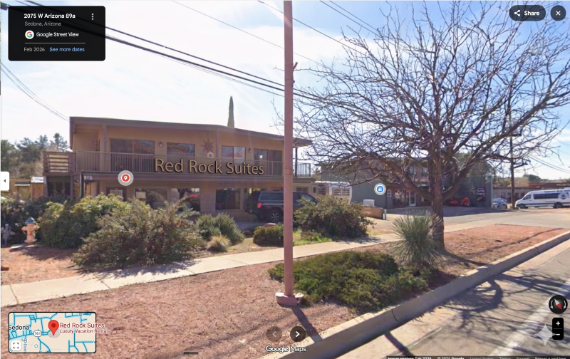 Red Rock Suites — 2875 W State Route 89A, Sedona, Arizona — street view
